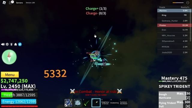 What 30m Pvping with Spikey Trident look like | Blox Fruits Hunting #1 | смотреть онлайн