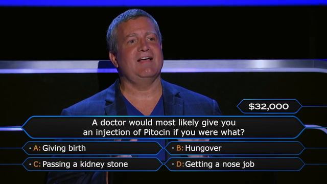 Ray Romano Tries To Figure Out If Jimmy Kimmel Knows The Answer - Who Wants To Be A Millionaire