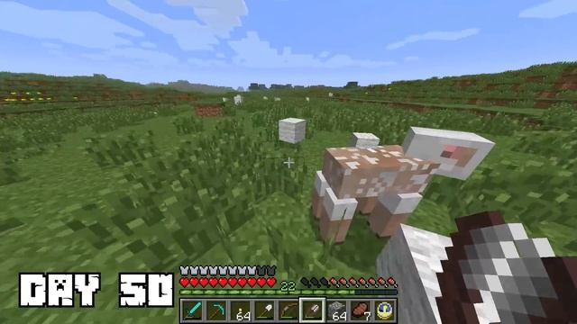 I Survived 100 Days In Old Minecraft And Here's What Happened смотреть онлайн