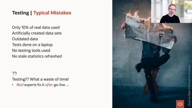 Testing your Oracle Database after upgrade смотреть онлайн