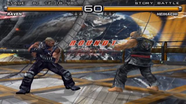 Блэйд, но ниндзя - история Рейвена (Raven) Tekken 5 смотреть онлайн