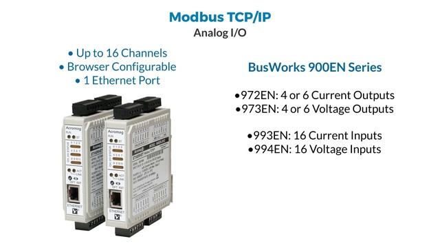 How to Find the Right Modbus TCP/IP | Acromag Remote I/O Selection Guide Video смотреть онлайн