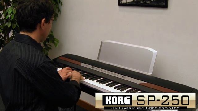Korg SP250 Digital Piano Review смотреть онлайн