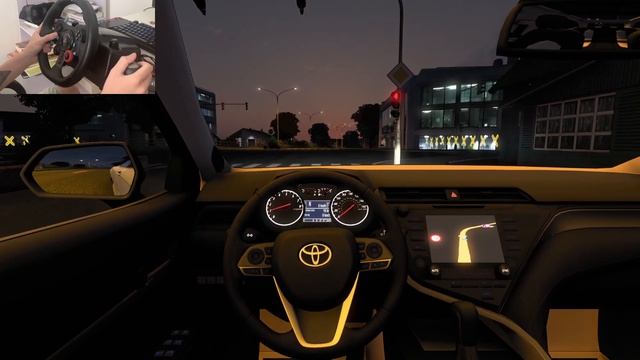 ETS 2 | Toyota Camry | Logitech G29 gameplay смотреть онлайн