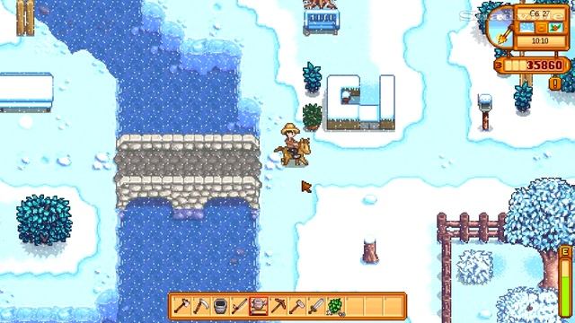 Пир Зимней звезды ✱ Stardew Valley Прохождение #25 смотреть онлайн