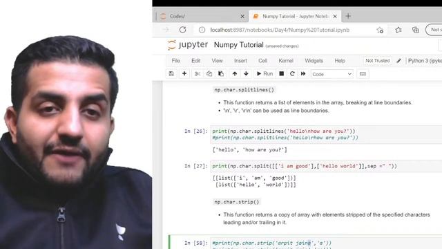 Numpy Array Functions - 4 | L 52 | Advanced Python Scripting | Arpit Jain смотреть онлайн