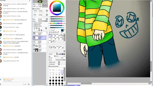 Undertale Art Stream смотреть онлайн