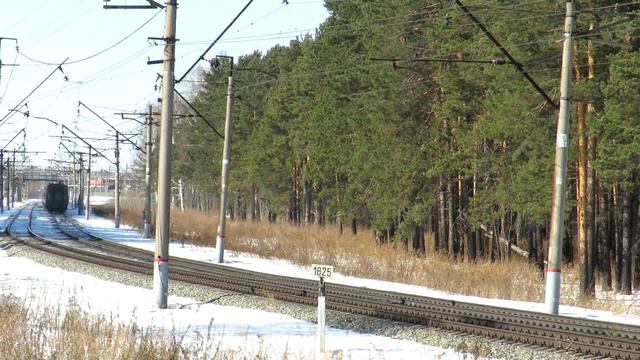 Пассажирские поезда на российских просторах смотреть онлайн