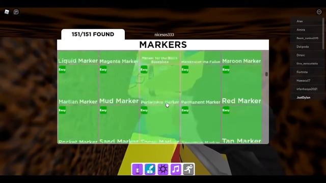 How To Find Skinny Marker (Find The Markers)