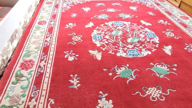 Ковер вьетнамский шерстяной ручной работы. Ссылка в описании. смотреть онлайн