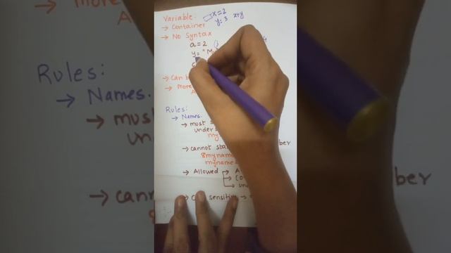 Python variable rules смотреть онлайн