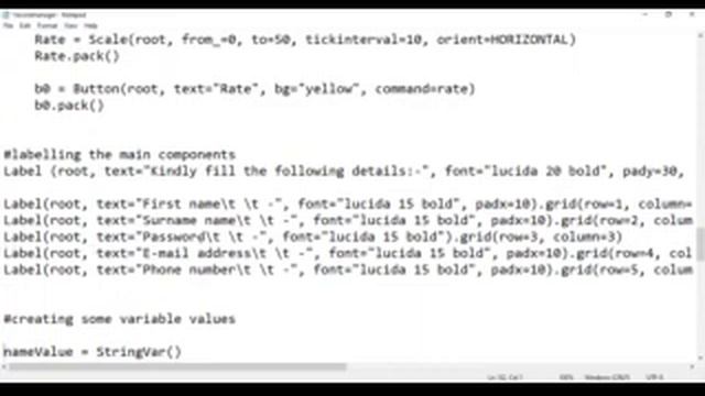 #Lec57 How to create Record manager in Python(Tkinter) using Pycharm|Project on Python смотреть онлайн
