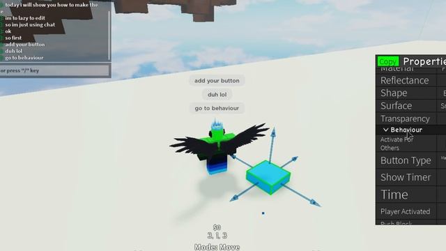 How to make the button time in obby creator infinite :D смотреть онлайн