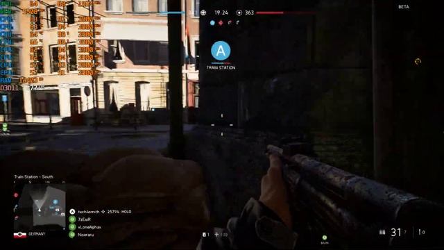 Battlefield V Open Beta -- Ultra Preset @ 1080p -- MSI 1080Ti Gaming X, 4770k, 16GB DDR3 1600MHz смотреть онлайн