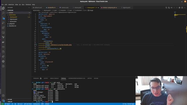 How to deploy an HTTPS Web site with AKS using Docker Image смотреть онлайн