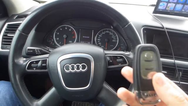 Автоключ Ауди Q5 изготовление дубликата чип ключа зажигания в Минске. Remote key programming смотреть онлайн