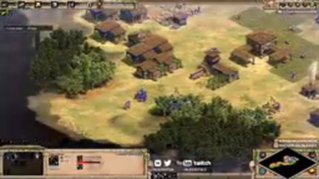 ВРЫВ В ЭПОХУ ИМПЕРИЙ: Первый каст и первая игра Alex007 в Age of Empires II: Definitive Edition смотреть онлайн