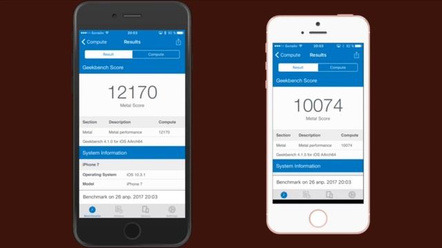 Сравнение iPhone 7 и iPhone SE (4K) смотреть онлайн
