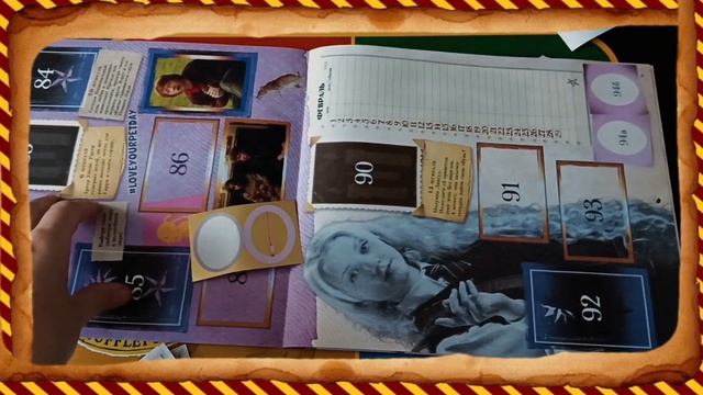 АСМР|Заполняю альбом|Год в Хогвартсе|Album|Harry Potter|Stickers| смотреть онлайн