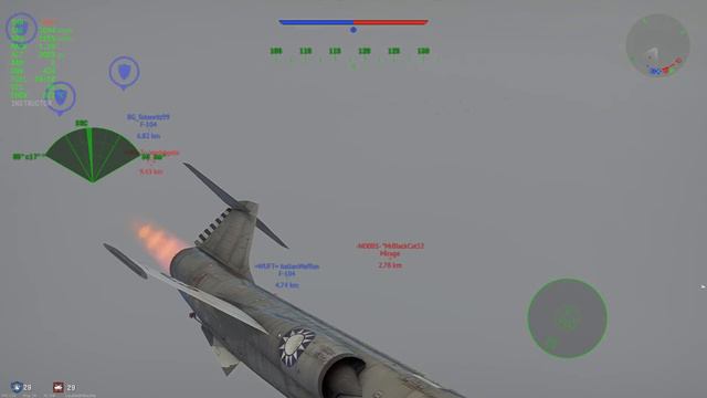 Chinese Missile Dispenser - F-104G смотреть онлайн