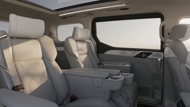 Volvo: Luxus-Van EM90 mit markanter Lightshow смотреть онлайн