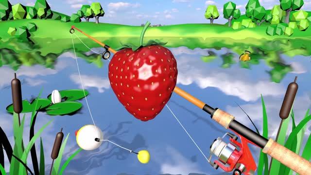 Весёлая рыбалка! Что поймает ЛИС? Поём песенку Old MacDonald учим цвета и играем на весёлой рыбалке смотреть онлайн