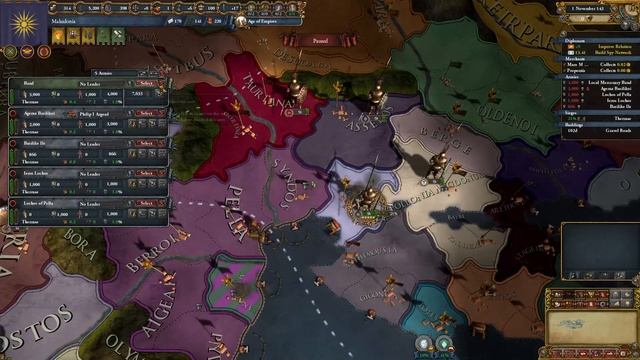 EUIV - Imperium Universalis - Macedon смотреть онлайн