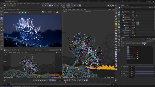 Create and render particles with V-Ray for Cinema 4D смотреть онлайн