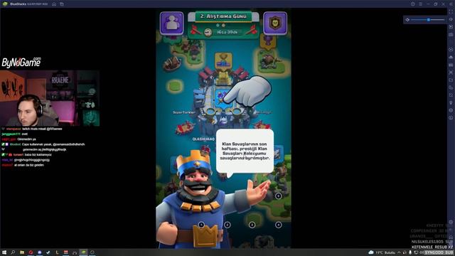 CLASH ROYALE BAŞLADIM! KLAN KURULDU - BABALAR смотреть онлайн