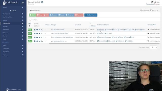 Docker Grundlagen Training 4/4 - Portainer, NGINX Proxy Manager, Vaultwarden, Pi-Hole смотреть онлайн