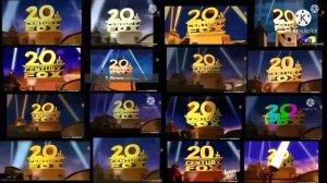 20-ый век фокс 16 заставок сразу. 20th century fox 16 screensavers at once.