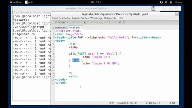 PHP-Programmierung - if-Abfrage смотреть онлайн