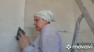 Шпаклевка наружного угла стены