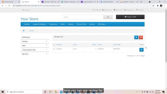 #25. Opencart Multivendor Reviews , eCommerce Marketplace Module (Letscms Pvt Ltd) смотреть онлайн