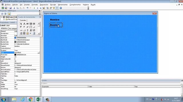 Como hacer un userform en excel Visual Basic Parte 1 смотреть онлайн