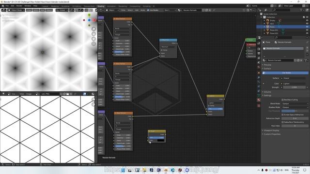 Demon Slayer Nezuko Kimono Pattern (ENG sub) Blender Node | Nhij Quang смотреть онлайн
