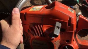 Husqvarna 137 при нажатии газа глохнет