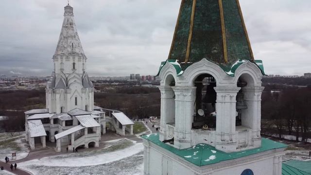 Москва | Коломенское | Квадрокоптер DJI Mavic Mini | версия 1 смотреть онлайн