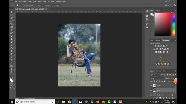 How To Blur Photo Background in Photoshop Like Expensive Dslr And Lens | Colour Grading In Photosho смотреть онлайн