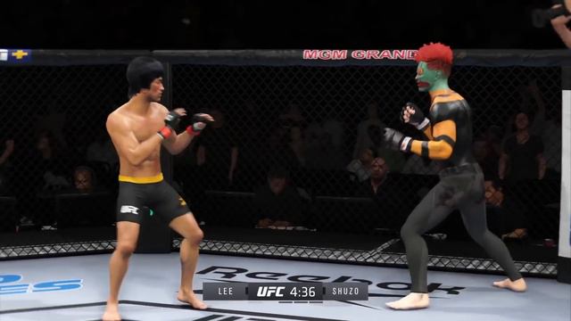 UFC 4 | Bruce Lee vs. Makino Shuzo (EA Sports UFC 4) смотреть онлайн