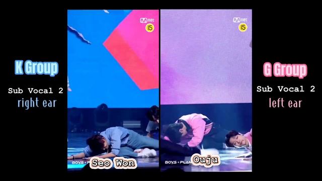 Boys Planet (Fan Cam) Seo Won x Ouju | 아주 Nice (Aju Nice) Note: K (Left Ear) G (Right Ear) смотреть онлайн