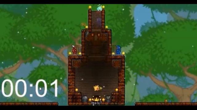 Terraria - Golem World Record Speed Run: 4.35 seconds! смотреть онлайн