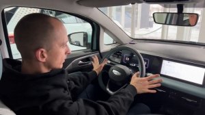 GEELY Geometry E дешевый электромобиль. Городской SUV геометрия Е.