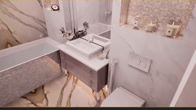 Дизайн интерьера гостевого с/у в проекте квартиры смотреть онлайн