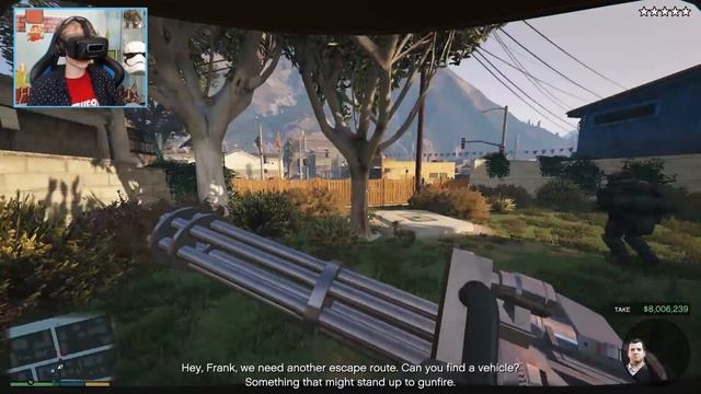 THE ULTIMATE HEIST IN VR! | GTA 5: The Paleto Score (Oculus Rift DK2)