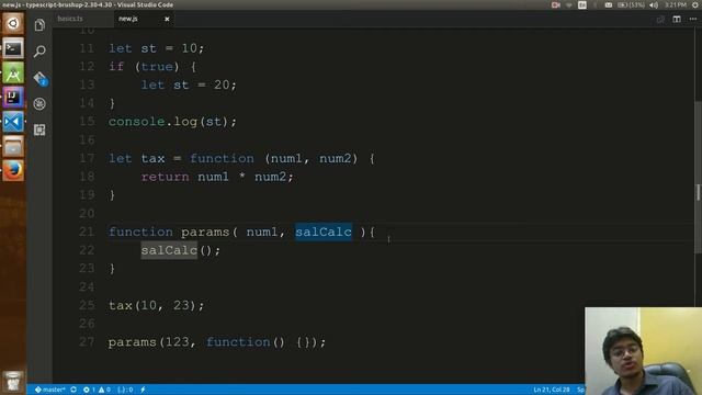 Angular 6 Tutorial for Beginners - Closures in Typescript Brush up [Part 4] смотреть онлайн