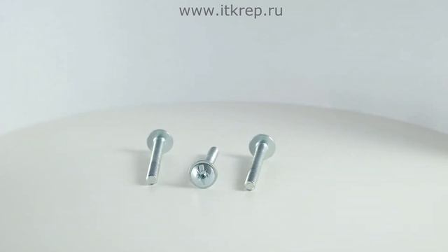 Винт мебельный DIN 967 с прессшайбой 2 смотреть онлайн