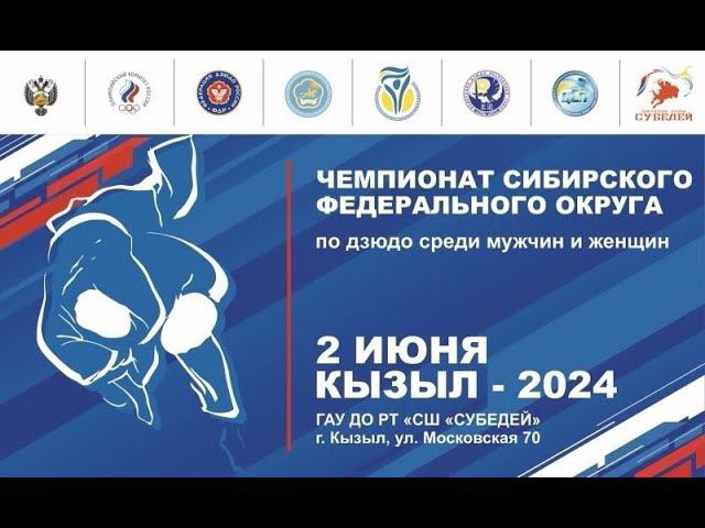 Прямая трансляция Чемпионата СФО по Дзюдо. Татами 2 смотреть онлайн