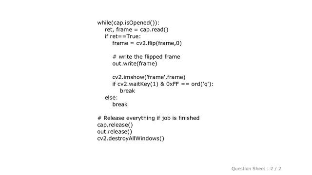 PYTHON : Writing an mp4 video using python opencv смотреть онлайн