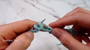 Невероятный Пышный УЗОР СПИЦАМИ для шапки шарфа снуда или кофточки / Узоры спицами